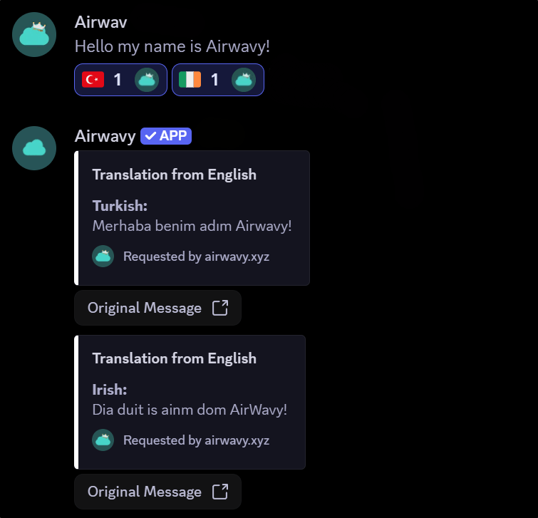 Airwavy Translations